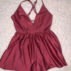 Pink urban outfitters skort dress